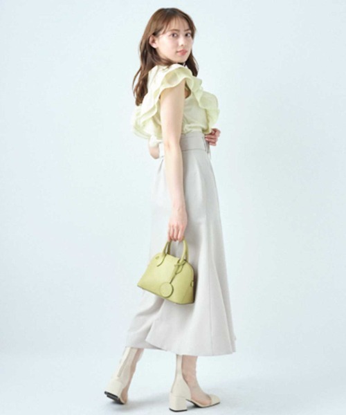 WILLSELECTION(ウィルセレクション)の「ソデフリルリボンブラウス(シャツ/ブラウス・レディース・オフホワイト/ピンク/グリーン/ブラック系その他・MEDIUM)」の19枚目の写真