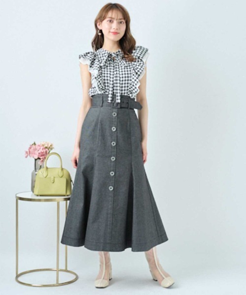 WILLSELECTION(ウィルセレクション)の「ソデフリルリボンブラウス(シャツ/ブラウス・レディース・オフホワイト/ピンク/グリーン/ブラック系その他・MEDIUM)」の16枚目の写真