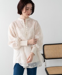 LAULEN | sheer flower blouse(シャツ/ブラウス)