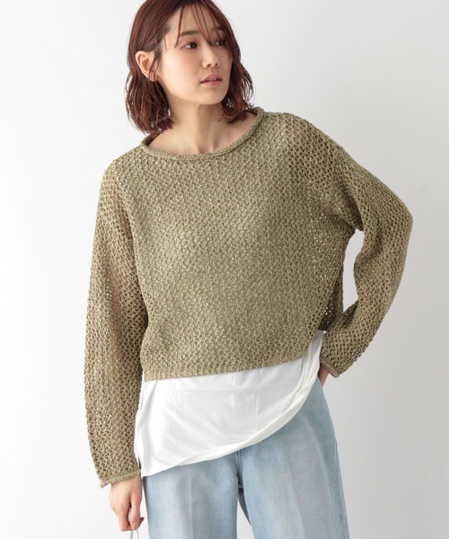 コシポンページ GLOBAL WORK（グローバルワーク）の「2SETメッシュニット