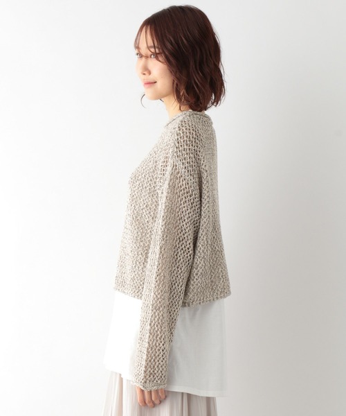 めま GLOBAL WORK（グローバルワーク）の「2SETメッシュニット