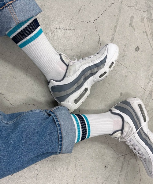 WEGO（ウィゴー）の「WEGO/レギュラーラインソックス（ソックス/靴下・メンズ・その他1/その他2/その他3/その他4/その他5/その他6/その他7/その他8/その他9/その他10/その他11/その他12/その他13/その他14・25-27CM）」の3枚目の写真