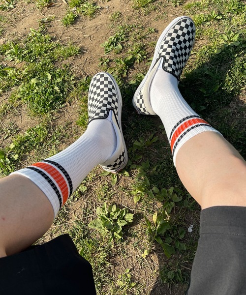 WEGO（ウィゴー）の「WEGO/レギュラーラインソックス（ソックス/靴下・メンズ・その他1/その他2/その他3/その他4/その他5/その他6/その他7/その他8/その他9/その他10/その他11/その他12/その他13/その他14・25-27CM）」の5枚目の写真