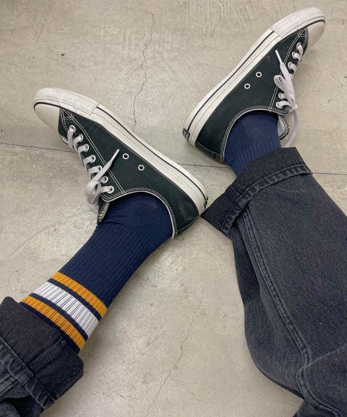 WEGO（ウィゴー）の「WEGO/レギュラーラインソックス（ソックス/靴下・メンズ・その他1/その他2/その他3/その他4/その他5/その他6/その他7/その他8/その他9/その他10/その他11/その他12/その他13/その他14・25-27CM）」の7枚目の写真