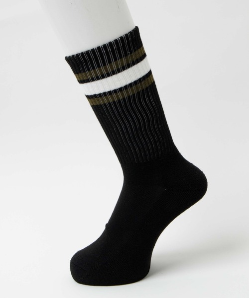 WEGO（ウィゴー）の「WEGO/レギュラーラインソックス（ソックス/靴下・メンズ・その他1/その他2/その他3/その他4/その他5/その他6/その他7/その他8/その他9/その他10/その他11/その他12/その他13/その他14・25-27CM）」の16枚目の写真