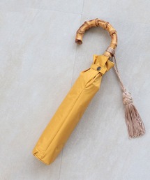 utatane（ウタタネ）の「折りたたみ日傘 完全遮光100％ 晴雨兼用 竹ハンドル（内ストラップ付）（折りたたみ傘）」