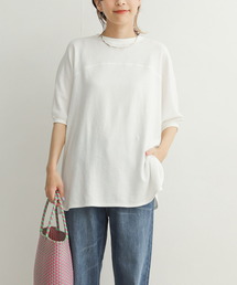 URBAN RESEARCH DOORS | スラブインレイ5分袖プルオーバー(Tシャツ/カットソー)