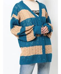 jouetie | グランジルーズシアーニットカーデ(カーディガン/ボレロ)