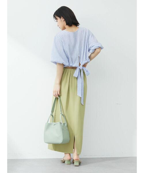 Sugar spoon（シュガースプーン）の「・SUGAR SPOON ナロースカート（スカート・レディース・イエロー/カーキ/ブラック・FREE）」の5枚目の写真