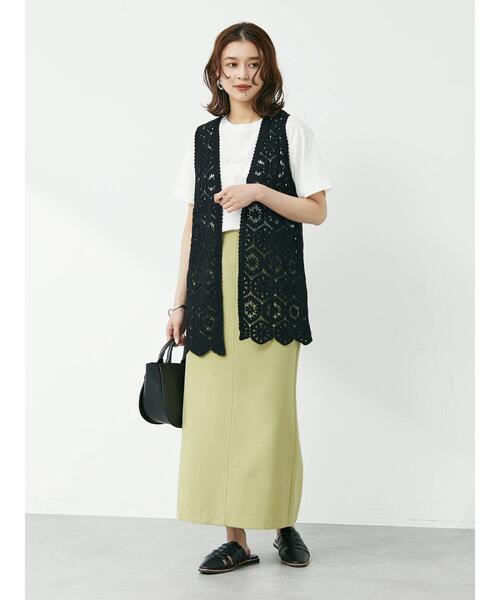 Sugar spoon（シュガースプーン）の「・SUGAR SPOON ナロースカート（スカート・レディース・イエロー/カーキ/ブラック・FREE）」の10枚目の写真