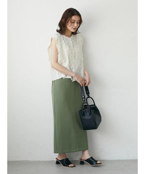 Sugar spoon（シュガースプーン）の「・SUGAR SPOON ナロースカート（スカート・レディース・イエロー/カーキ/ブラック・FREE）」の16枚目の写真