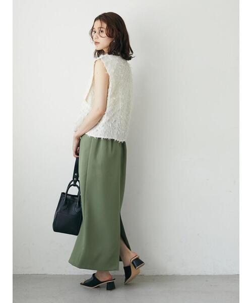 Sugar spoon（シュガースプーン）の「・SUGAR SPOON ナロースカート（スカート・レディース・イエロー/カーキ/ブラック・FREE）」の21枚目の写真