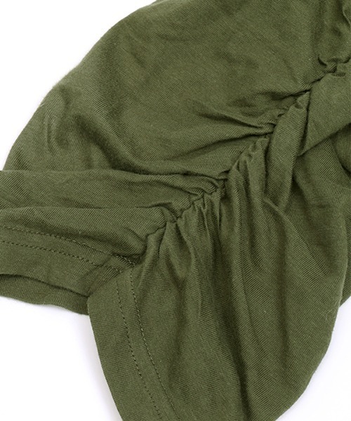 チチカカ（チチカカ）の「裾くしゅレギンス【WEB限定】（レギンス/スパッツ・レディース・ターコイズブルー/パープル系その他/チャコールグレー/ブラウン/パープル/カーキ/グリーン・FREE）」の13枚目の写真