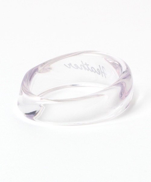 Heather(ヘザー)の「HE*アクリルバングル 281172(バングル/リストバンド・レディース・クリア・ONE SIZE)」の5枚目の写真
