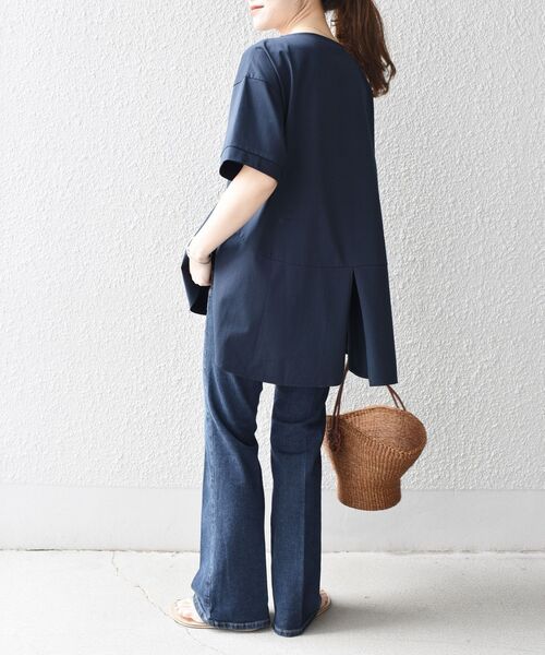 SOMETHING（サムシング）の「*SOMETHING LISAフレアデニム◆（デニムパンツ・レディース・サックスブルー/ブルー/グレー系・26/27/28）」の10枚目の写真