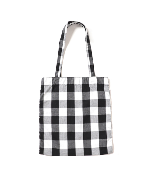 SLOBE IENA（スローブイエナ）の「SLOBE IENA ギンガムシュシュSETトートバッグ（トートバッグ・レディース・グリーン/ピンク/ブラック・FREE）」の13枚目の写真