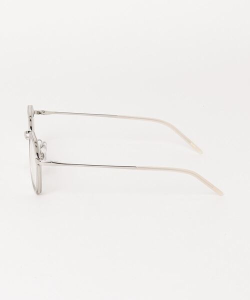 NANO universe(ナノユニバース)の「aim/dats クリアレンズメガネ(メガネ・レディース・グレー・FREE)」の2枚目の写真