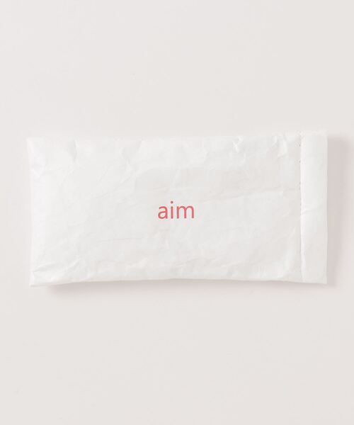 NANO universe(ナノユニバース)の「aim/dats クリアレンズメガネ(メガネ・レディース・グレー・FREE)」の4枚目の写真