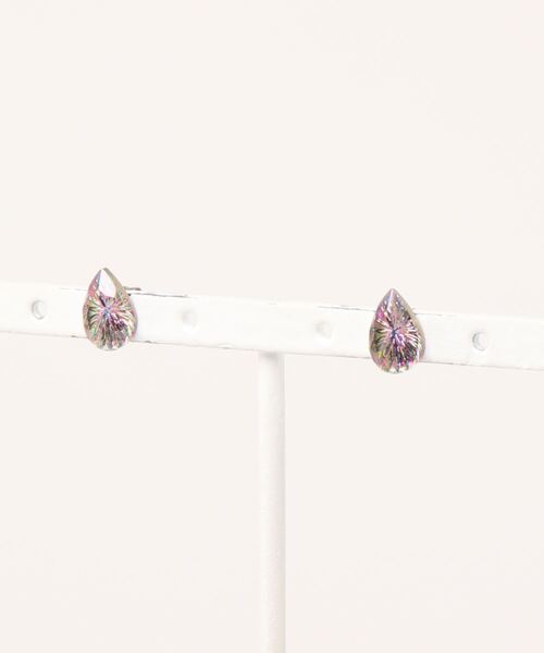 チャイハネ（チャイハネ）の「【チャイハネ】トロムソピアス（ピアス（両耳用）・レディース・ブルー/グリーン/グリーン系その他/イエロー系その他・FREE）」の2枚目の写真