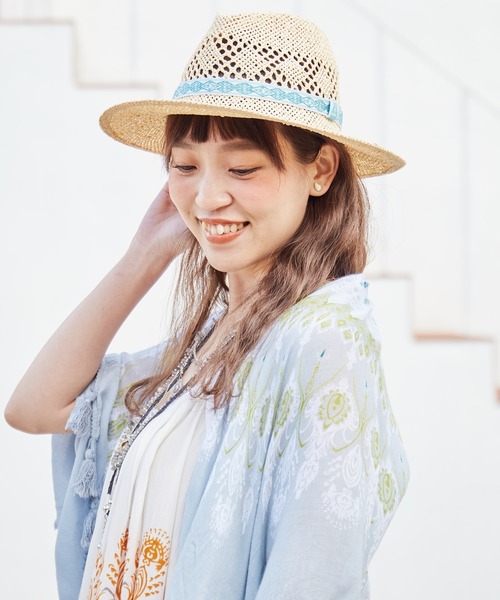 チャイハネ（チャイハネ）の「【チャイハネ】トロムソピアス（ピアス（両耳用）・レディース・ブルー/グリーン/グリーン系その他/イエロー系その他・FREE）」の8枚目の写真