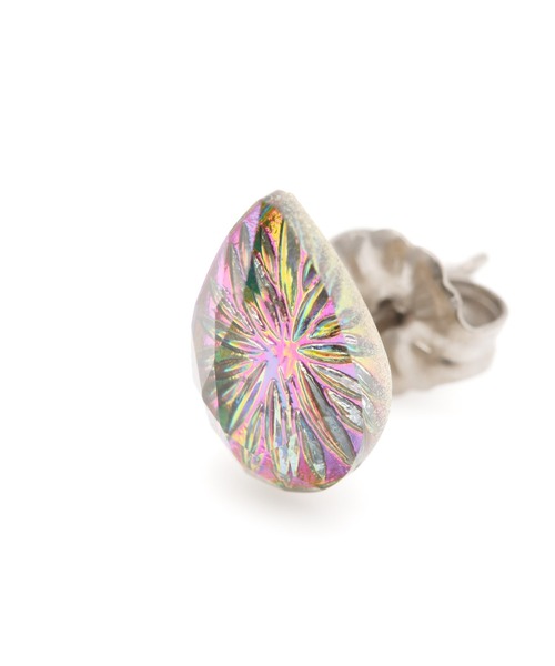 チャイハネ（チャイハネ）の「【チャイハネ】トロムソピアス（ピアス（両耳用）・レディース・ブルー/グリーン/グリーン系その他/イエロー系その他・FREE）」の5枚目の写真