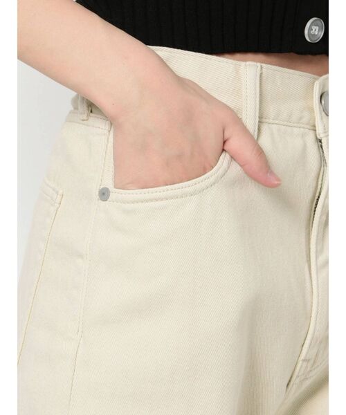 EMODA（エモダ）の「ルーズワイドジーンズ（デニムパンツ・レディース・ブラック/ピンク/アイボリー・SMALL/MEDIUM）」の20枚目の写真