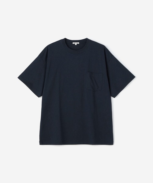 Morris & Sons(モリスアンドサンズ)の「MORRIS & SONS | ロータスジャージー ポケットTシャツ MEN(Tシャツ/カットソー・メンズ・ブラック/ネイビー/ホワイト/グリーン・3/1/2)」の4枚目の写真