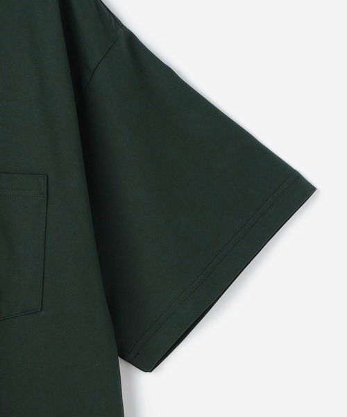 Morris & Sons(モリスアンドサンズ)の「MORRIS & SONS | ロータスジャージー ポケットTシャツ MEN(Tシャツ/カットソー・メンズ・ブラック/ネイビー/ホワイト/グリーン・3/1/2)」の12枚目の写真