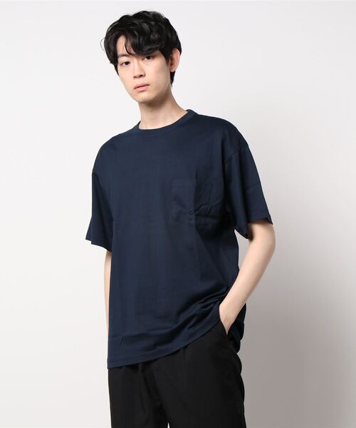 Morris & Sons(モリスアンドサンズ)の「MORRIS & SONS | ロータスジャージー ポケットTシャツ MEN(Tシャツ/カットソー・メンズ・ブラック/ネイビー/ホワイト/グリーン・3/1/2)」の14枚目の写真
