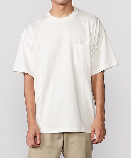 Morris & Sons(モリスアンドサンズ)の「MORRIS & SONS | ロータスジャージー ポケットTシャツ MEN(Tシャツ/カットソー・メンズ・ブラック/ネイビー/ホワイト/グリーン・3/1/2)」の16枚目の写真