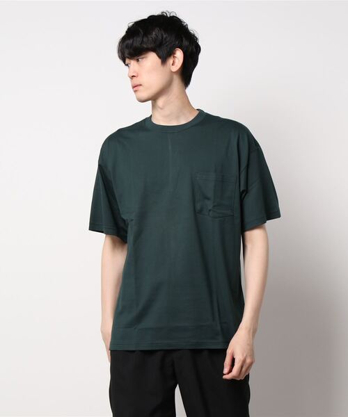 た*し様 MAATEE&SONS スビンベロアボートTシャツ ダークグリーン s