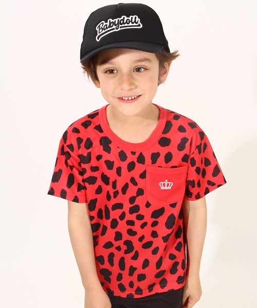 アニマル総柄メッシュTシャツ 6831K（Tシャツ/カットソー）｜BABYDOLL