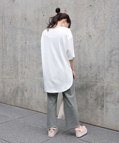 HONEYSUCKLE ROSE（ハニーサックルローズ）の「【HONEYSUCKLE ROSE】アニマルフォトＴシャツ（Tシャツ/カットソー・レディース・ホワイト/オフホワイト/ブラウン・L/M）」の15枚目の写真