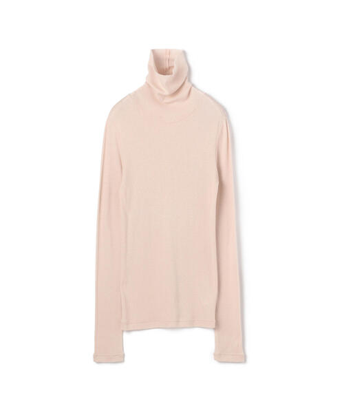 TOMORROWLAND (トゥモローランド)の「コットンカシミヤジャージー タートルネックプルオーバー(Tシャツ/カットソー・レディース・ライトピンク/ライトブルー/ホワイト/ミント/ライトパープル/ネイビー/グレー・FREE)」の7枚目の写真