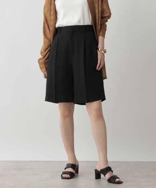 LOWRYS FARM(ローリーズファーム)の「バスケットショートパンツ2 279603(その他パンツ・レディース・ブラック/ブラウン/アイボリー・FREE)」の3枚目の写真