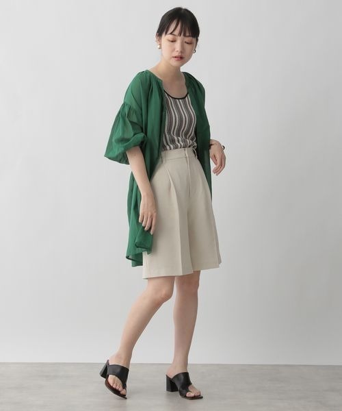 LOWRYS FARM(ローリーズファーム)の「バスケットショートパンツ2 279603(その他パンツ・レディース・ブラック/ブラウン/アイボリー・FREE)」の7枚目の写真