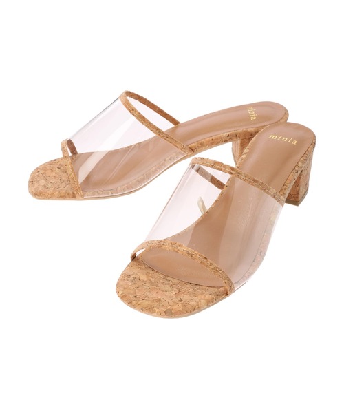 minia（ミニア）の「・minia スクエアミュール（サンダル・レディース・ブラック/ブルー/ナチュラル/グリーン/パイソン・LL/S/M/L）」の12枚目の写真