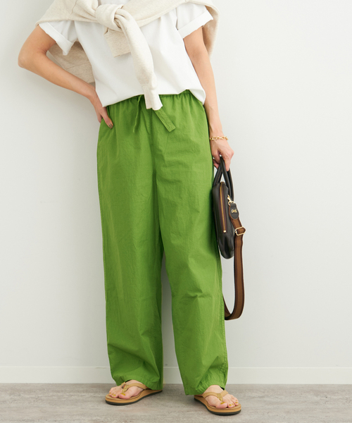 FRAMeWORK(フレームワーク)の「【loomer/ルーマー】Botanical DYE Pants 2(その他パンツ・レディース・オレンジ/ライトグリーン/ピンク系その他・FREE)」の9枚目の写真