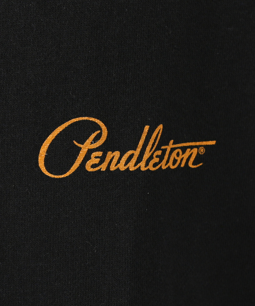PENDLETON(ペンドルトン)の「【PENDLETON/ペンドルトン 】BACK PRINT Tシャツ / バックプリントフードパーカー(パーカー・メンズ・ネイビー/ホワイト系その他/アイボリー/ブラック・M/L)」の12枚目の写真