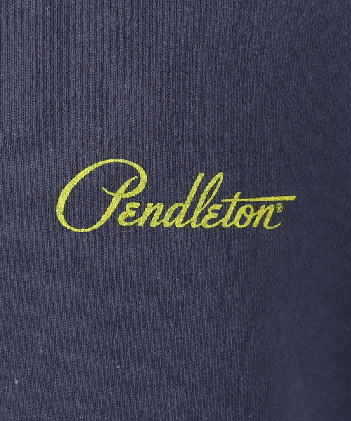 PENDLETON(ペンドルトン)の「【PENDLETON/ペンドルトン 】BACK PRINT Tシャツ / バックプリントフードパーカー(パーカー・メンズ・ネイビー/ホワイト系その他/アイボリー/ブラック・M/L)」の15枚目の写真