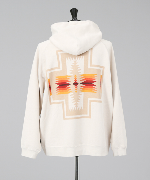 PENDLETON(ペンドルトン)の「【PENDLETON/ペンドルトン 】BACK PRINT Tシャツ / バックプリントフードパーカー(パーカー・メンズ・ネイビー/ホワイト系その他/アイボリー/ブラック・M/L)」の16枚目の写真