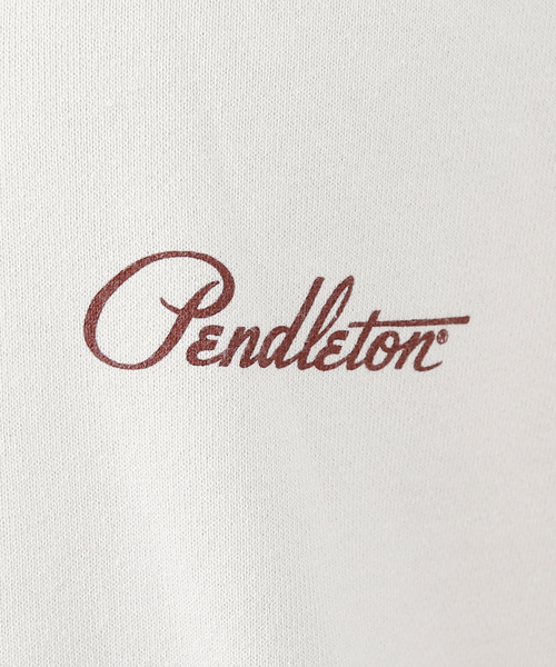 PENDLETON(ペンドルトン)の「【PENDLETON/ペンドルトン 】BACK PRINT Tシャツ / バックプリントフードパーカー(パーカー・メンズ・ネイビー/ホワイト系その他/アイボリー/ブラック・M/L)」の18枚目の写真
