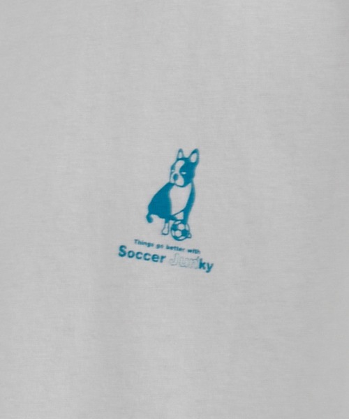 SoccerJunky(サッカージャンキー)の「Soccer Junky / コラボプリントTシャツ(Tシャツ/カットソー・メンズ・ホワイト系その他3/ホワイト/ホワイト系その他/サックスブルー/チャコールグレー/ホワイト系その他4/ホワイト系その他2/ネイビー・M/L/LL)」の14枚目の写真