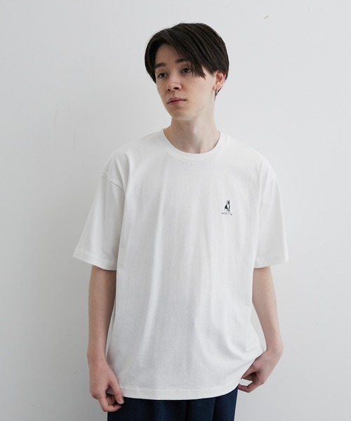 SoccerJunky(サッカージャンキー)の「Soccer Junky / コラボプリントTシャツ(Tシャツ/カットソー・メンズ・ホワイト系その他3/ホワイト/ホワイト系その他/サックスブルー/チャコールグレー/ホワイト系その他4/ホワイト系その他2/ネイビー・M/L/LL)」の9枚目の写真