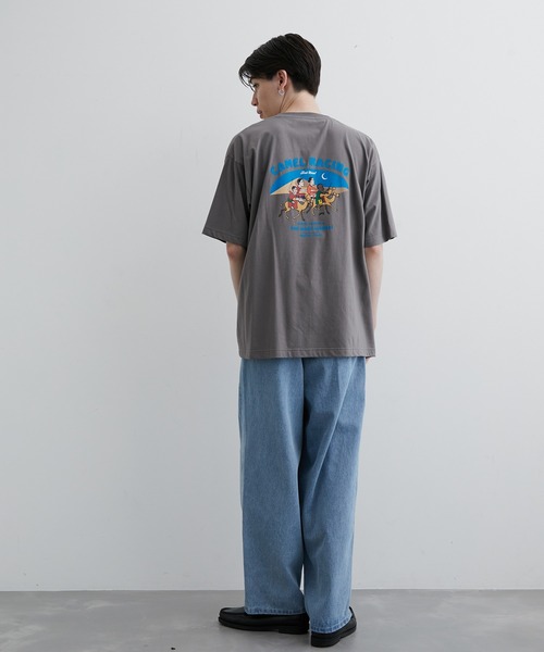 SoccerJunky(サッカージャンキー)の「Soccer Junky / コラボプリントTシャツ(Tシャツ/カットソー・メンズ・ホワイト系その他3/ホワイト/ホワイト系その他/サックスブルー/チャコールグレー/ホワイト系その他4/ホワイト系その他2/ネイビー・M/L/LL)」の11枚目の写真