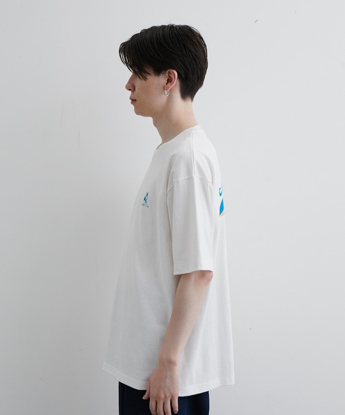 SoccerJunky(サッカージャンキー)の「Soccer Junky / コラボプリントTシャツ(Tシャツ/カットソー・メンズ・ホワイト系その他3/ホワイト/ホワイト系その他/サックスブルー/チャコールグレー/ホワイト系その他4/ホワイト系その他2/ネイビー・M/L/LL)」の13枚目の写真