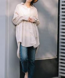 Munich | Munich（ミューニック）テンセルコットンミリタリークロスビッグシャツ/MN221T86(シャツ/ブラウス)