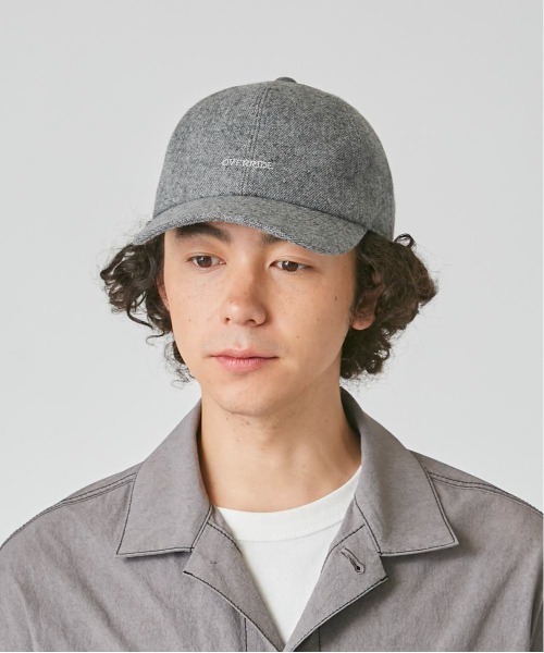 OVERRIDE（オーバーライド）の「OVERRIDE  JAPAN TWEED 6P CAP（キャップ・メンズ・ブルー/ブラック/グレー/ブラウン/ネイビー・57~59cm）」の2枚目の写真