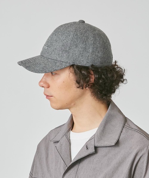 OVERRIDE（オーバーライド）の「OVERRIDE  JAPAN TWEED 6P CAP（キャップ・メンズ・ブルー/ブラック/グレー/ブラウン/ネイビー・57~59cm）」の9枚目の写真
