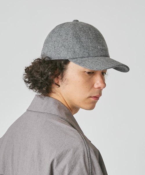 OVERRIDE（オーバーライド）の「OVERRIDE  JAPAN TWEED 6P CAP（キャップ・メンズ・ブルー/ブラック/グレー/ブラウン/ネイビー・57~59cm）」の10枚目の写真